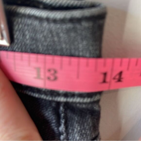 Reformation Black High & Skinny Cropped Jeans - Picture 7 of 11